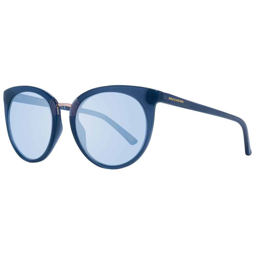 Blue Plastic Sunglasses