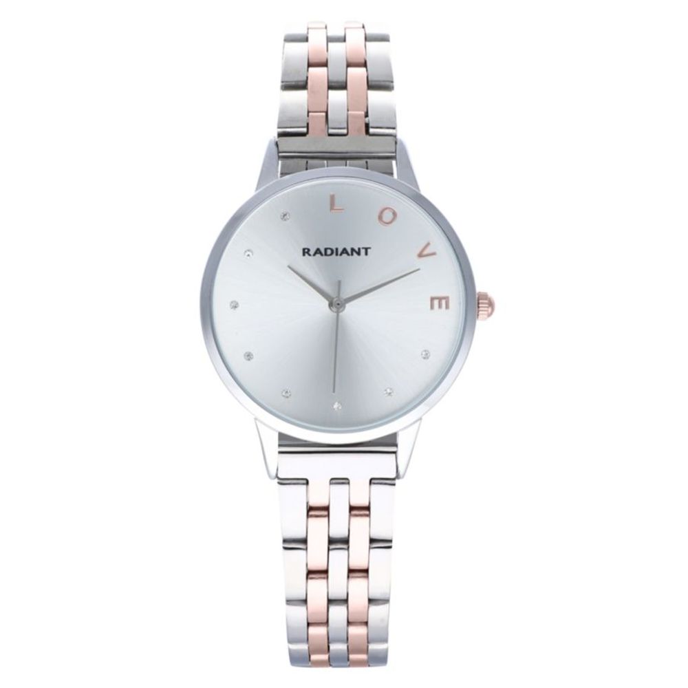 Gray Stainless Steel Bracelet Watch