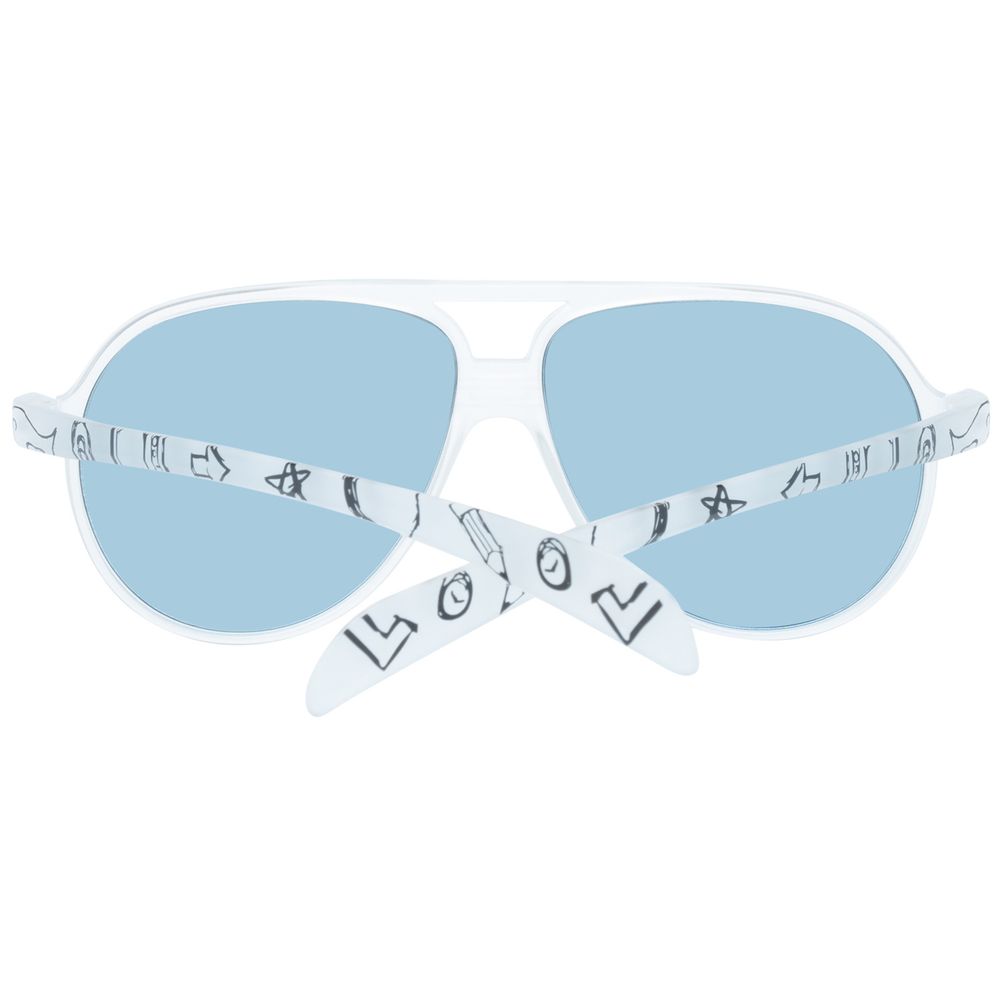 Gray Plastic Sunglasses
