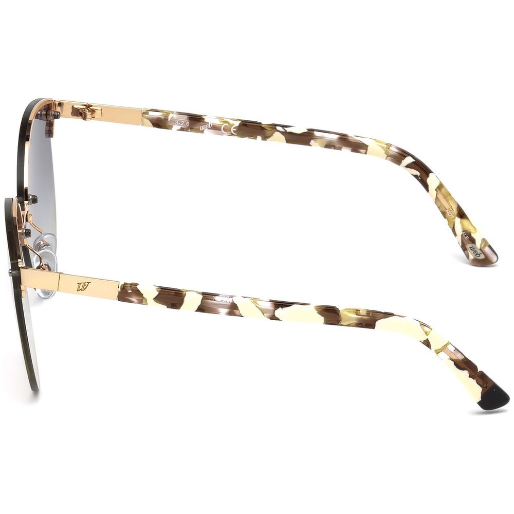 Pink Metal Sunglasses