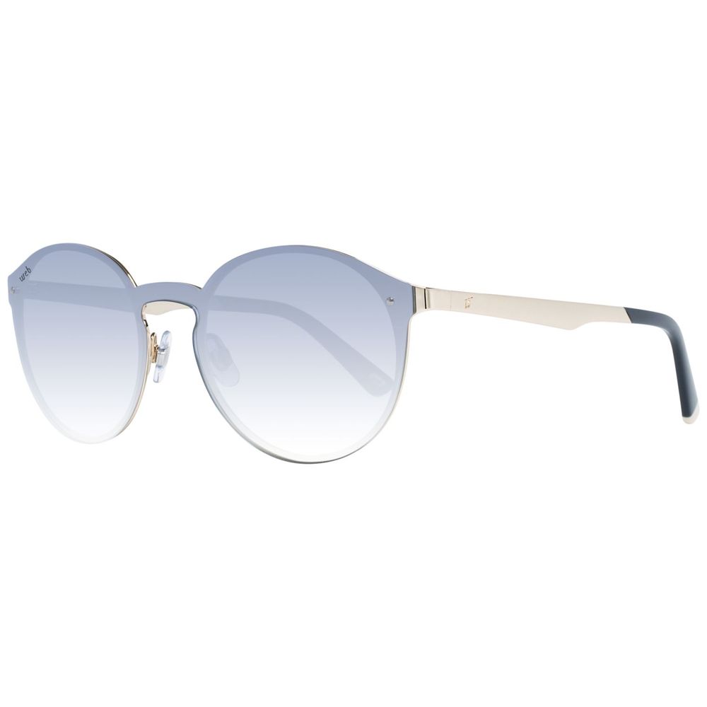 Rose Gold Metal Sunglasses