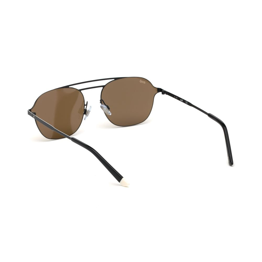 Black Metal Sunglasses