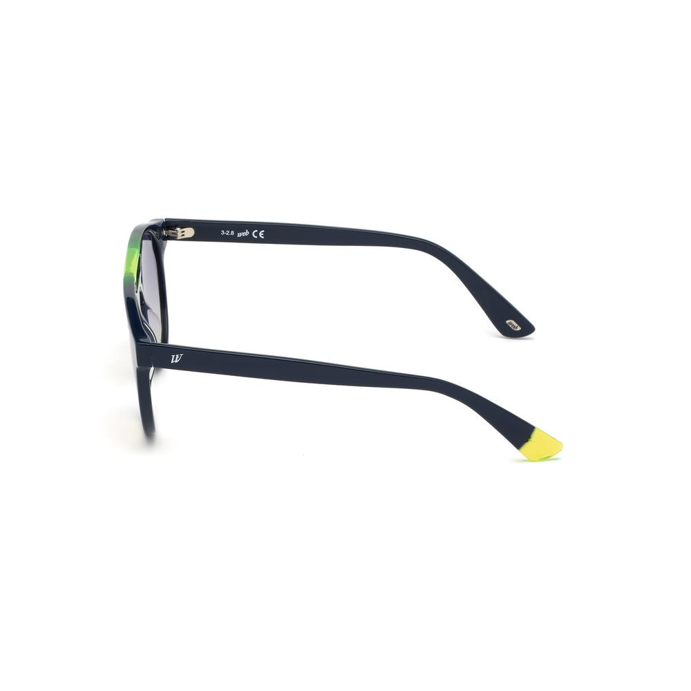 Blue Plastic Sunglasses