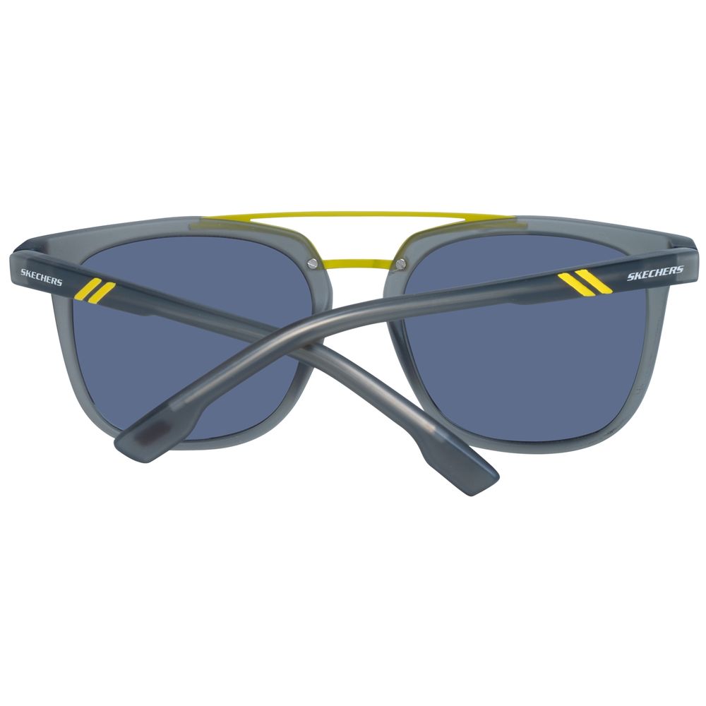 Gray Metal Sunglasses