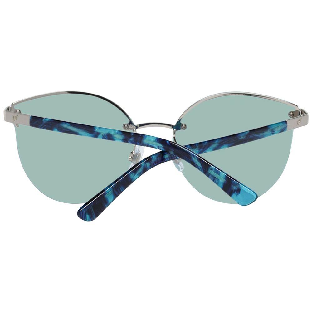 Silver Metal Sunglasses