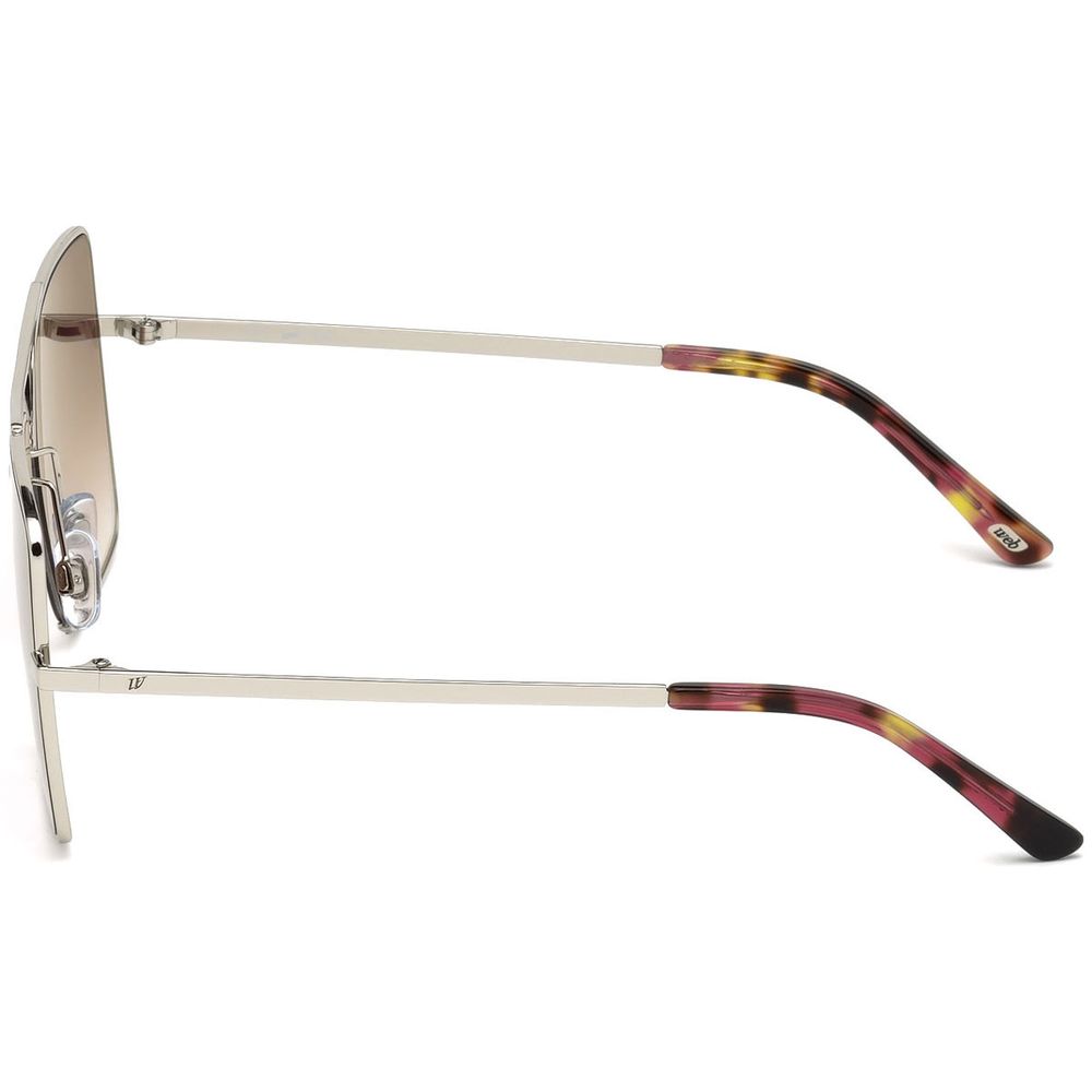 Silver Metal Sunglasses
