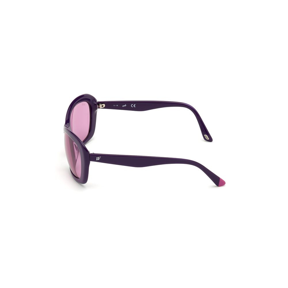 Purple Plastic Sunglasses