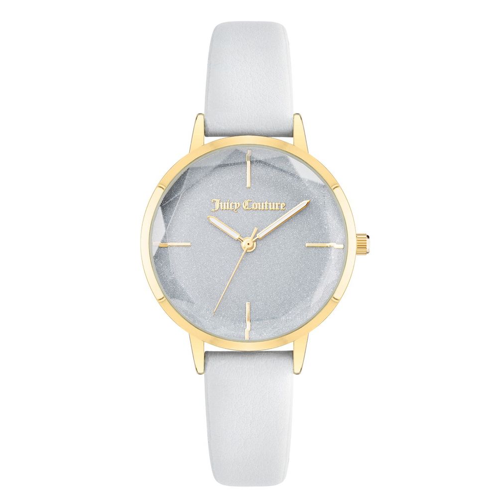 White Plastic Dress Watch