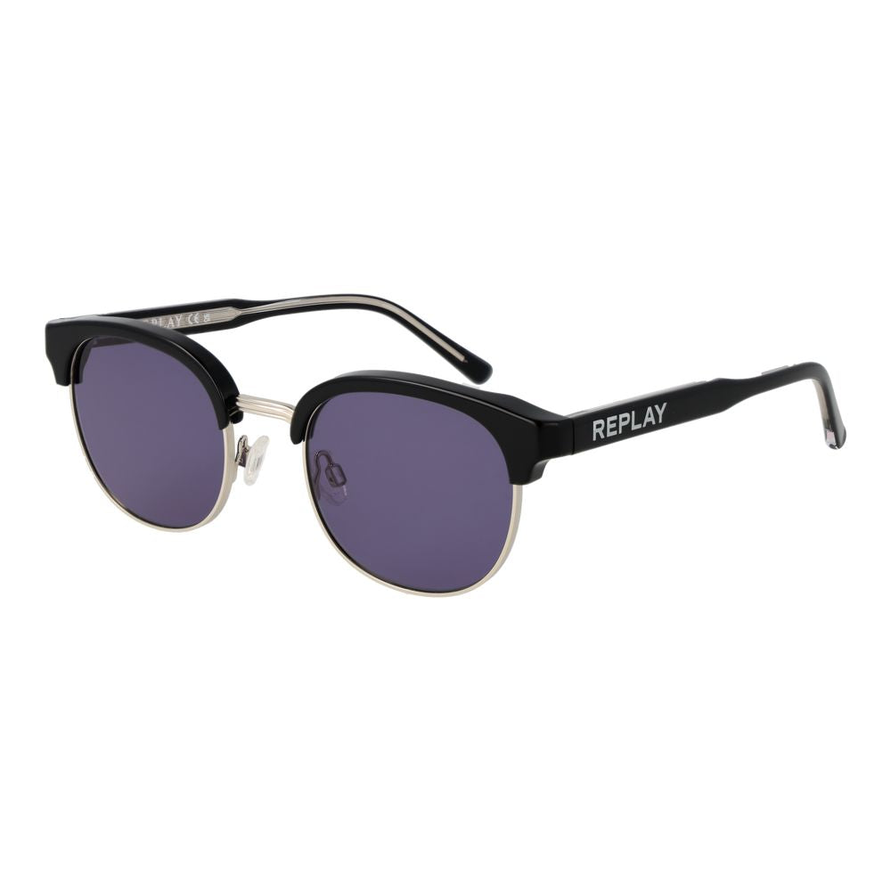 Black Metal Sunglasses