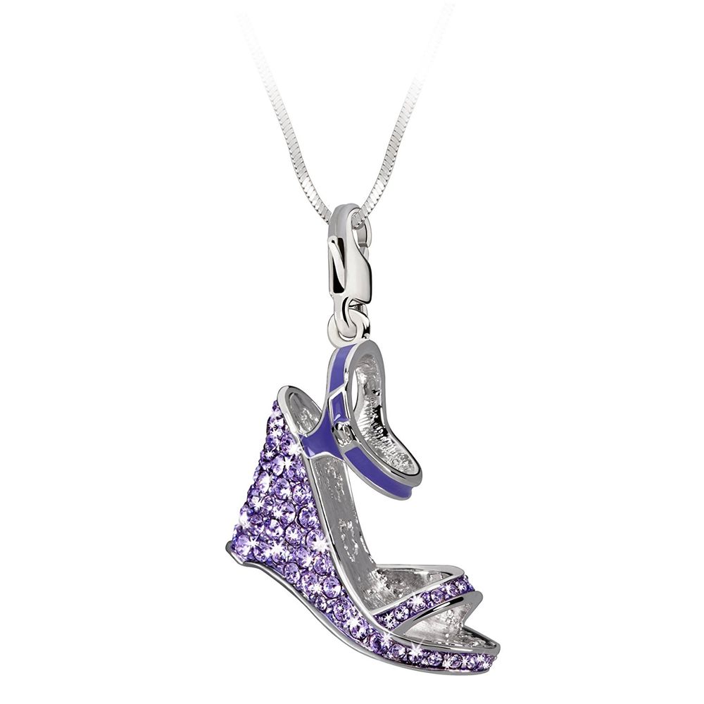 Purple Silver Bracelet