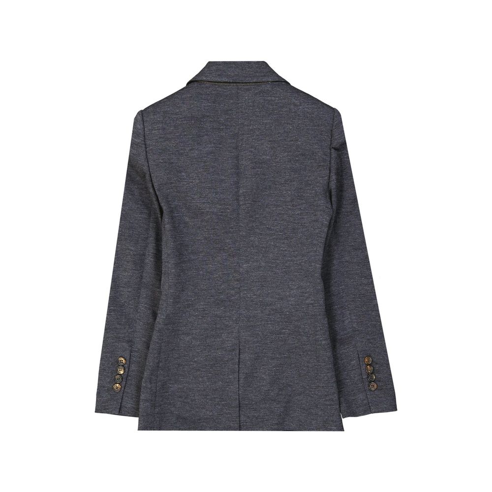 Gray Wool Blazer