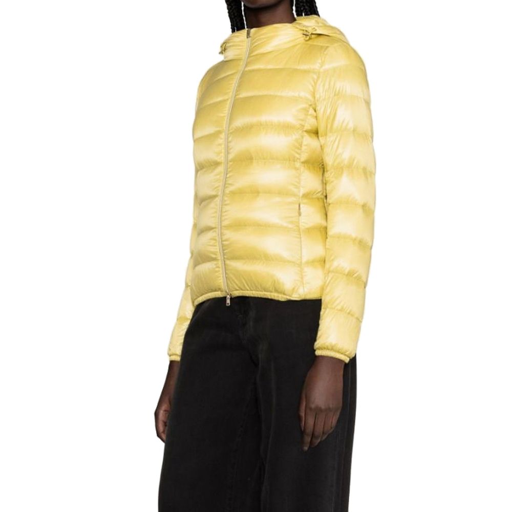 Bicolor Polyamide Full-Length Jacket
