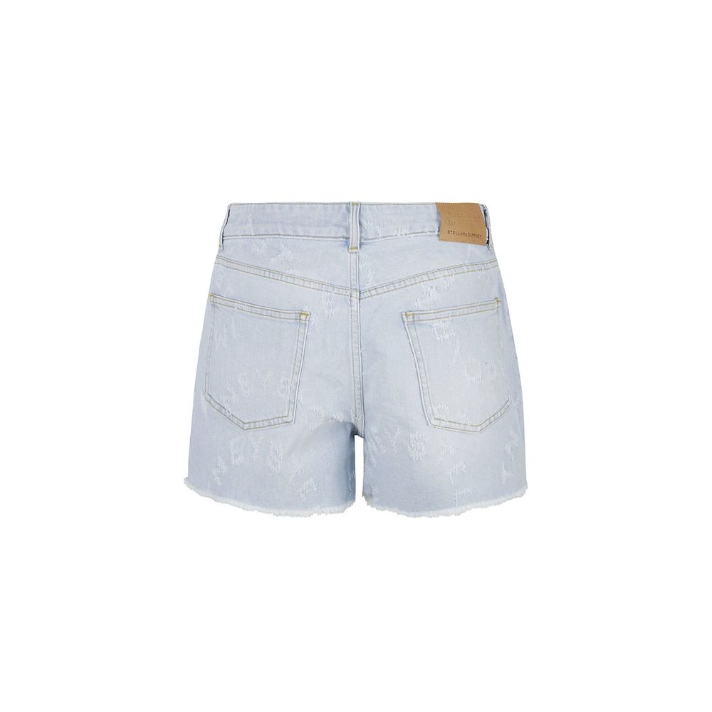 Blue Denim Shorts