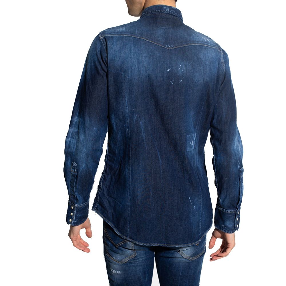 Blue Denim Shirt