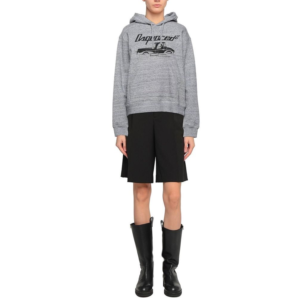 Gray Cotton Sweatshirt
