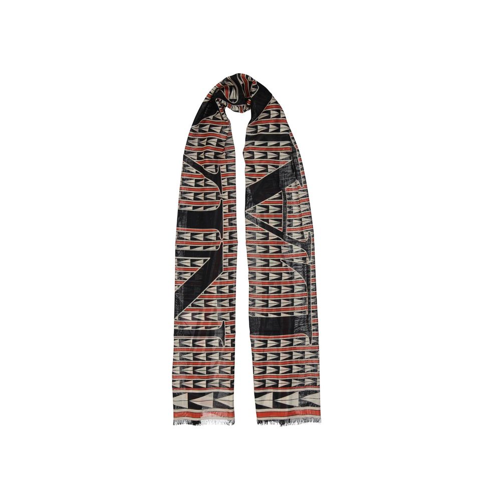 Black Wool Scarf