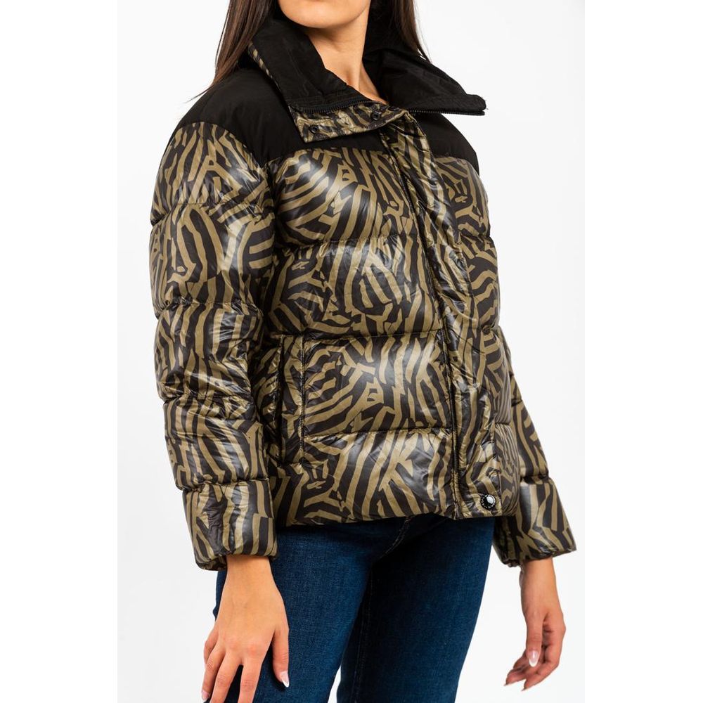 Green Polyamide Parka