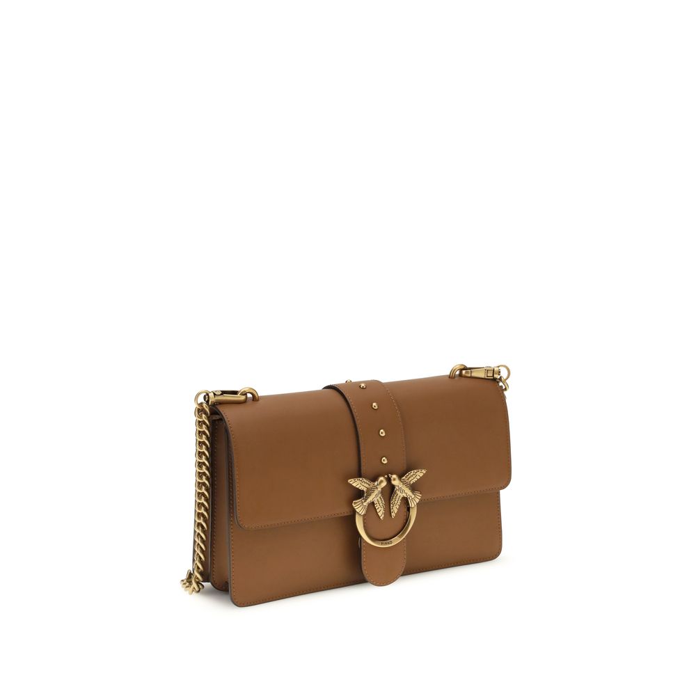 Brown Calf Leather Bos Taurus Shoulder Bag