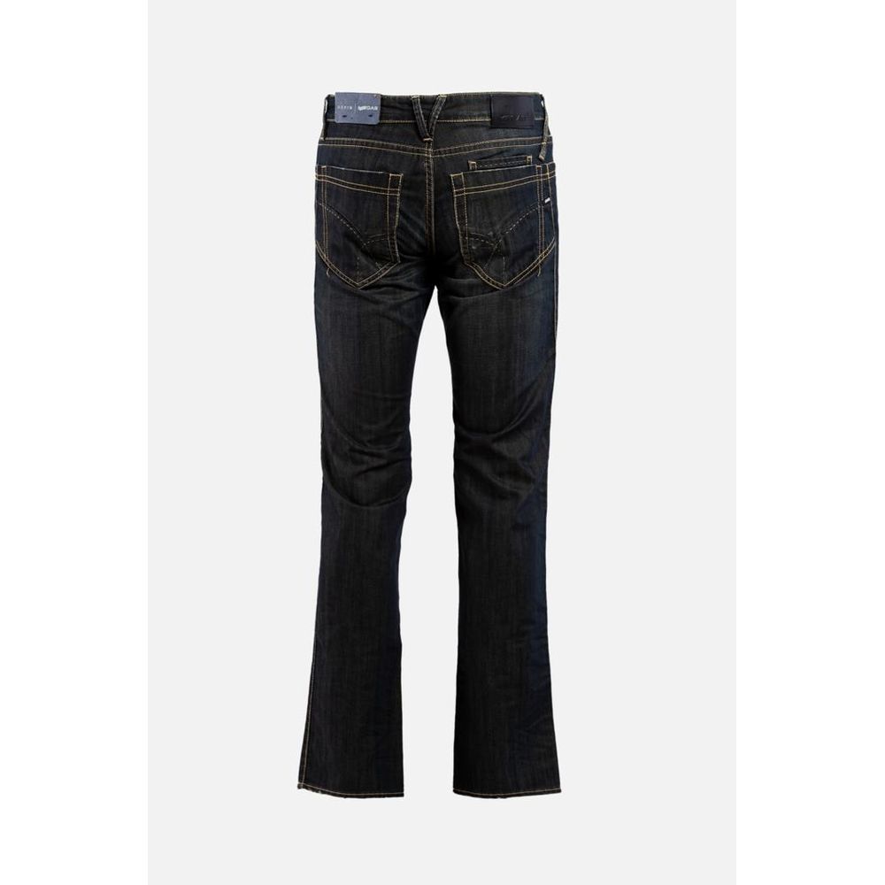 Gray Cotton Jeans Denim