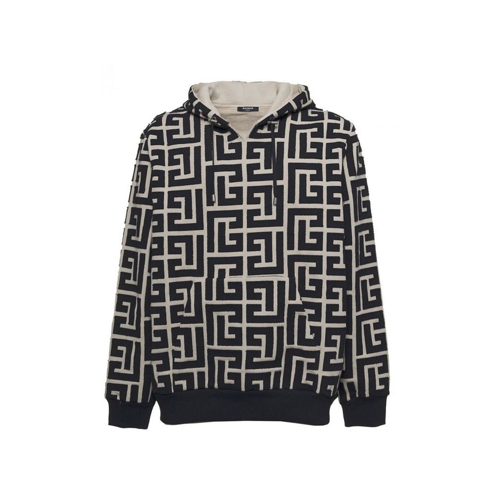 Beige Cotton Sweatshirt