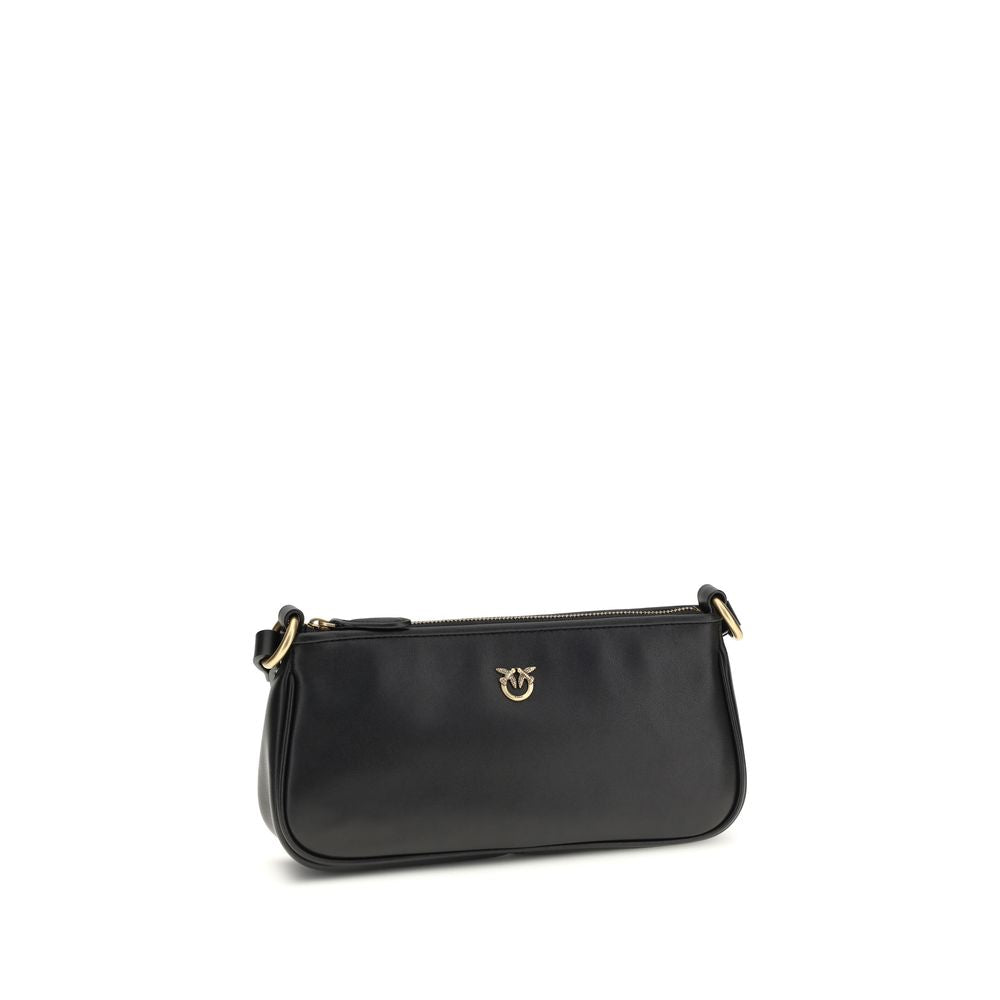 Black Calf Leather Bos Taurus Shoulder Bag