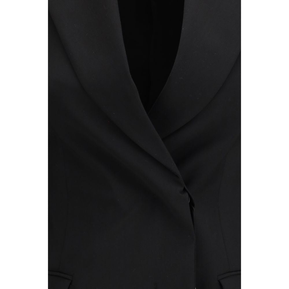 Black Wool Blazer
