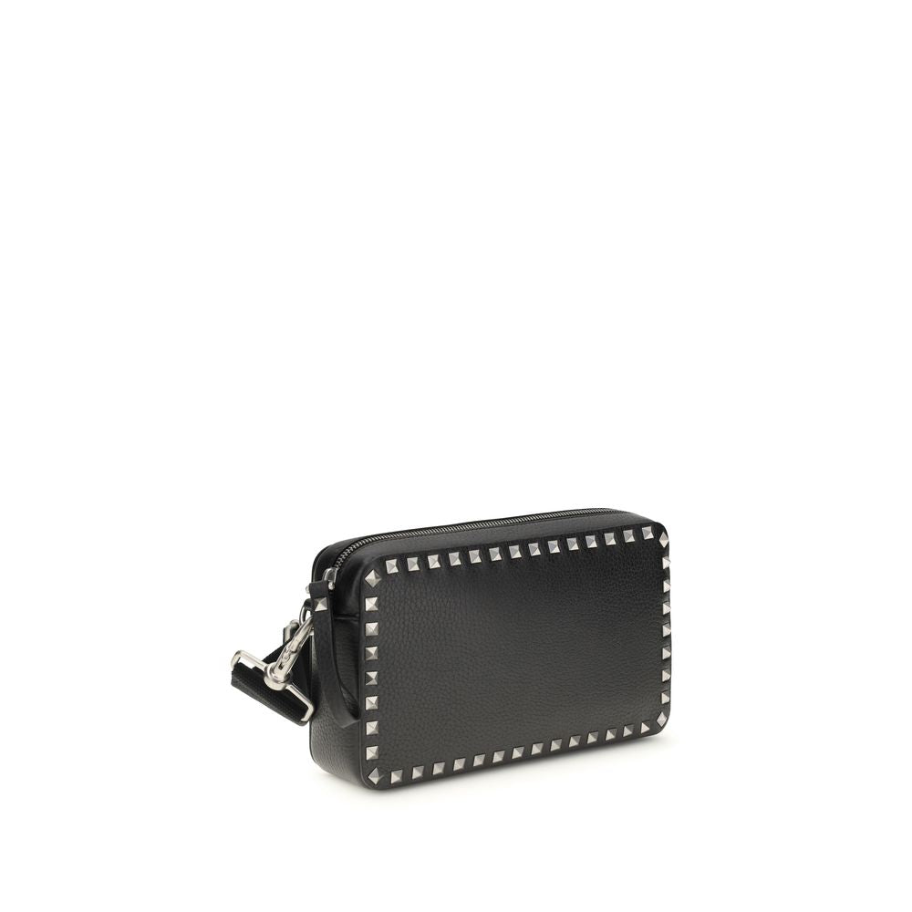 Black Calf Leather Bos Taurus Shoulder Bag
