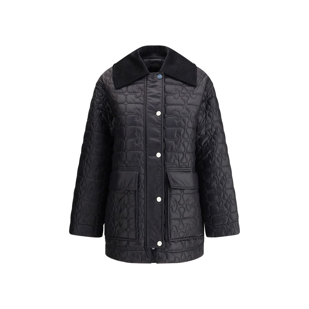 Gray Nylon Coat