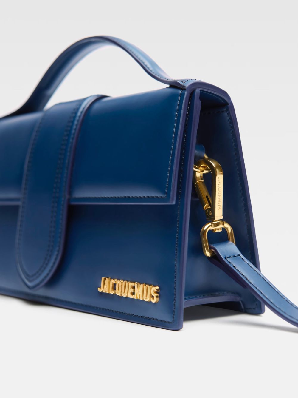 Dark NavyLeather Le Grand Bambino Handbag