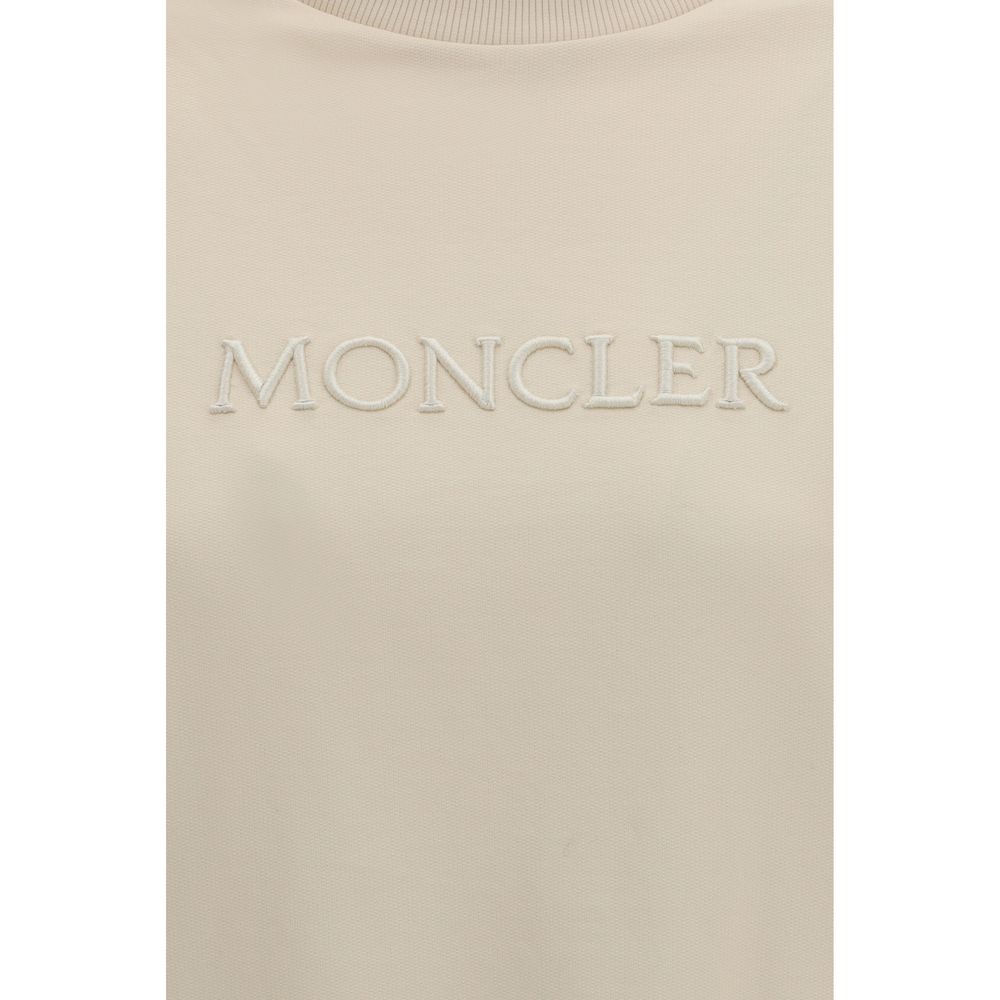 Beige Cotton Sweatshirt