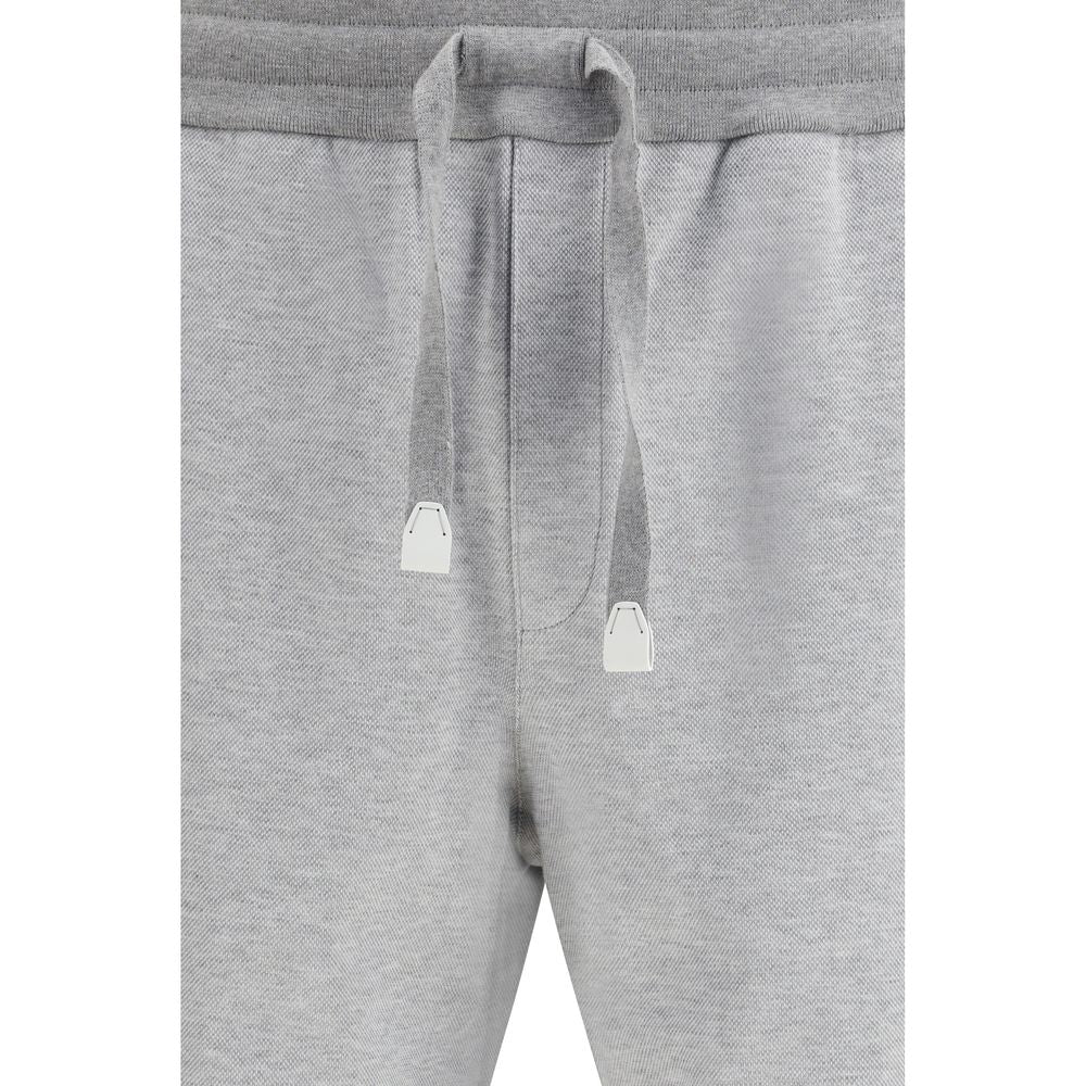 Gray Cotton Joggers (Workout Pants)