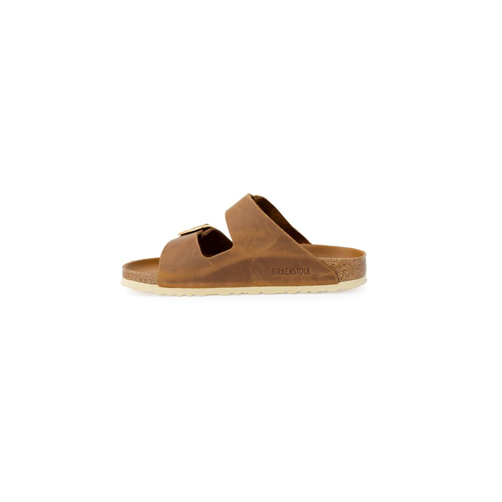 Brown Leather Slippers