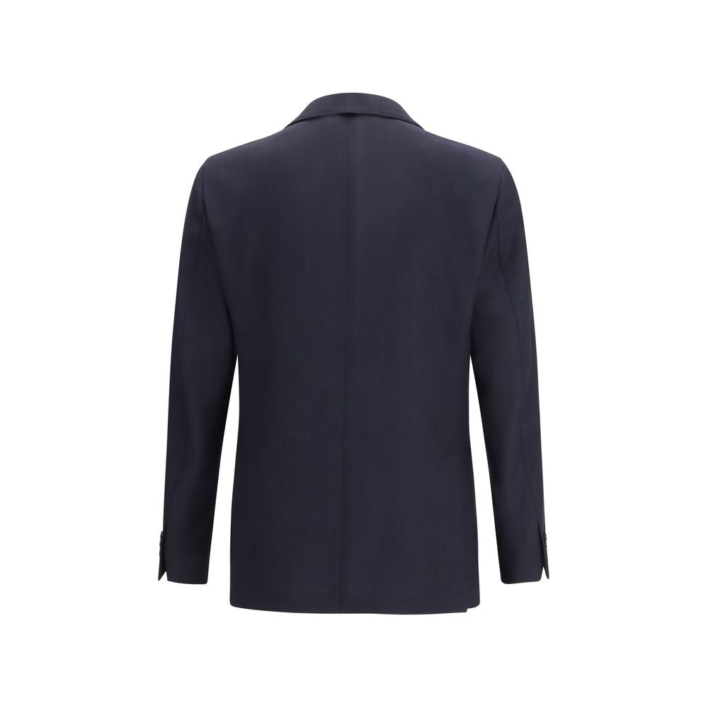 Blue Wool Blazer