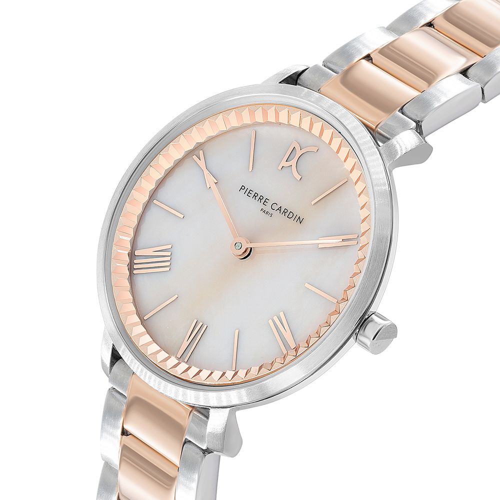 Multicolor Stainless Steel Dress Watch