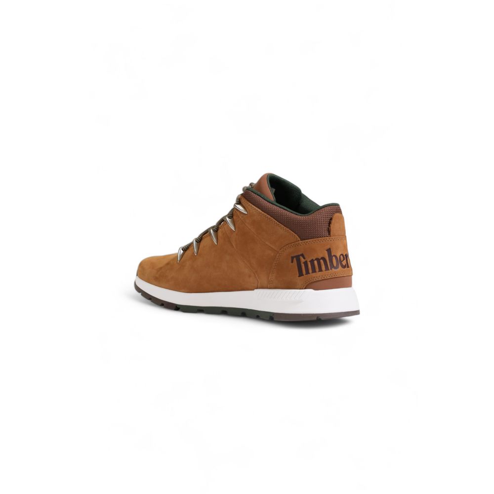 Brown Recycled Plastic Athletic Sneakers