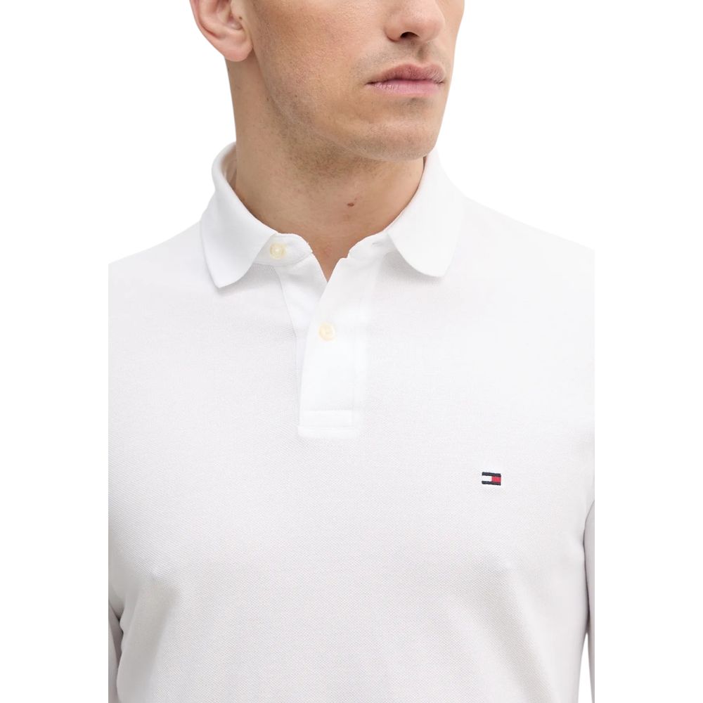 White Organic Cotton Long Sleeve T-Shirt