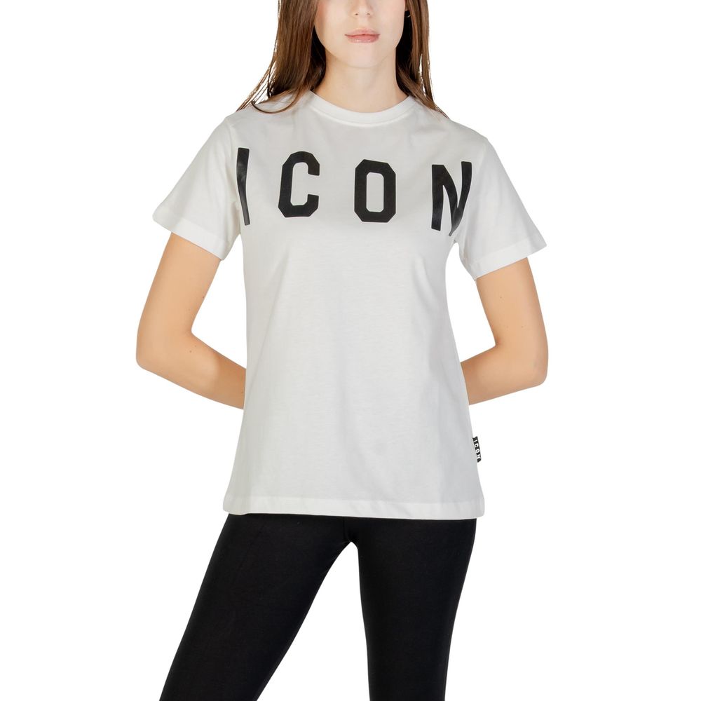 Cream Cotton T-Shirt
