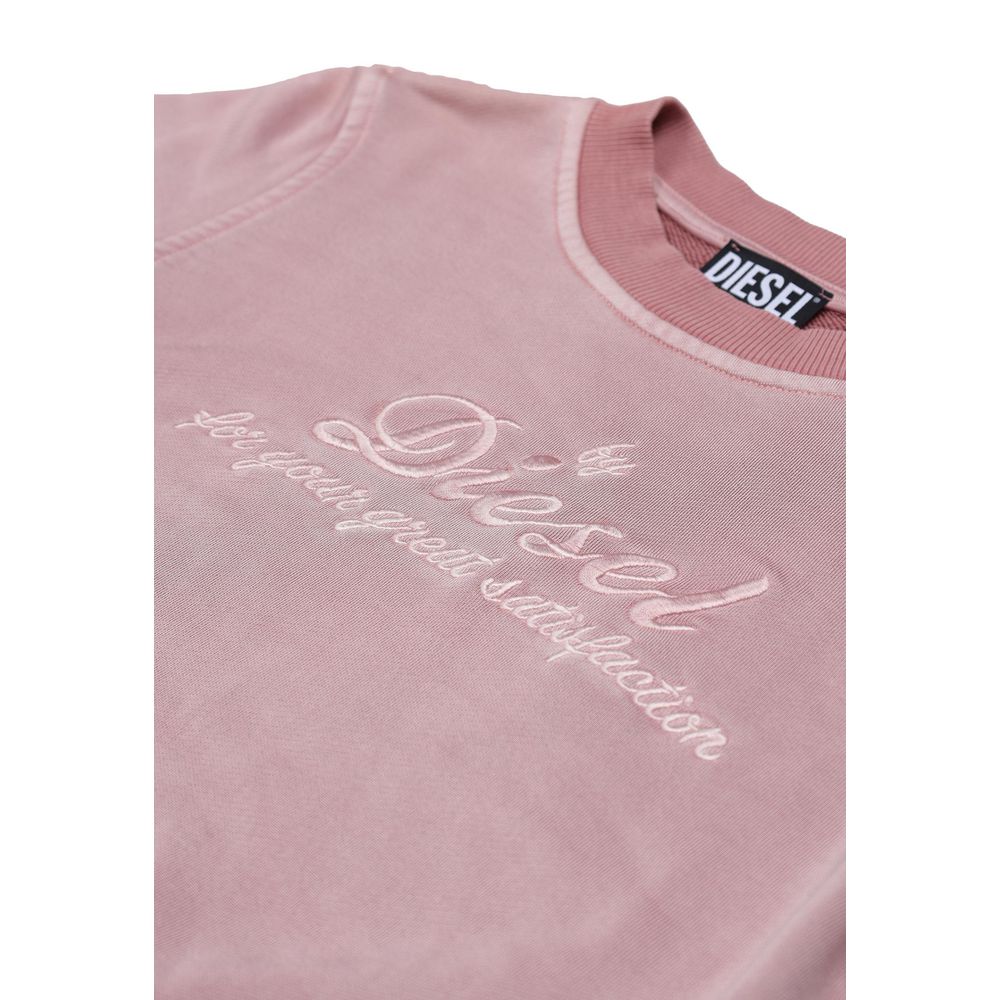 Pink Viscose Sweatshirt