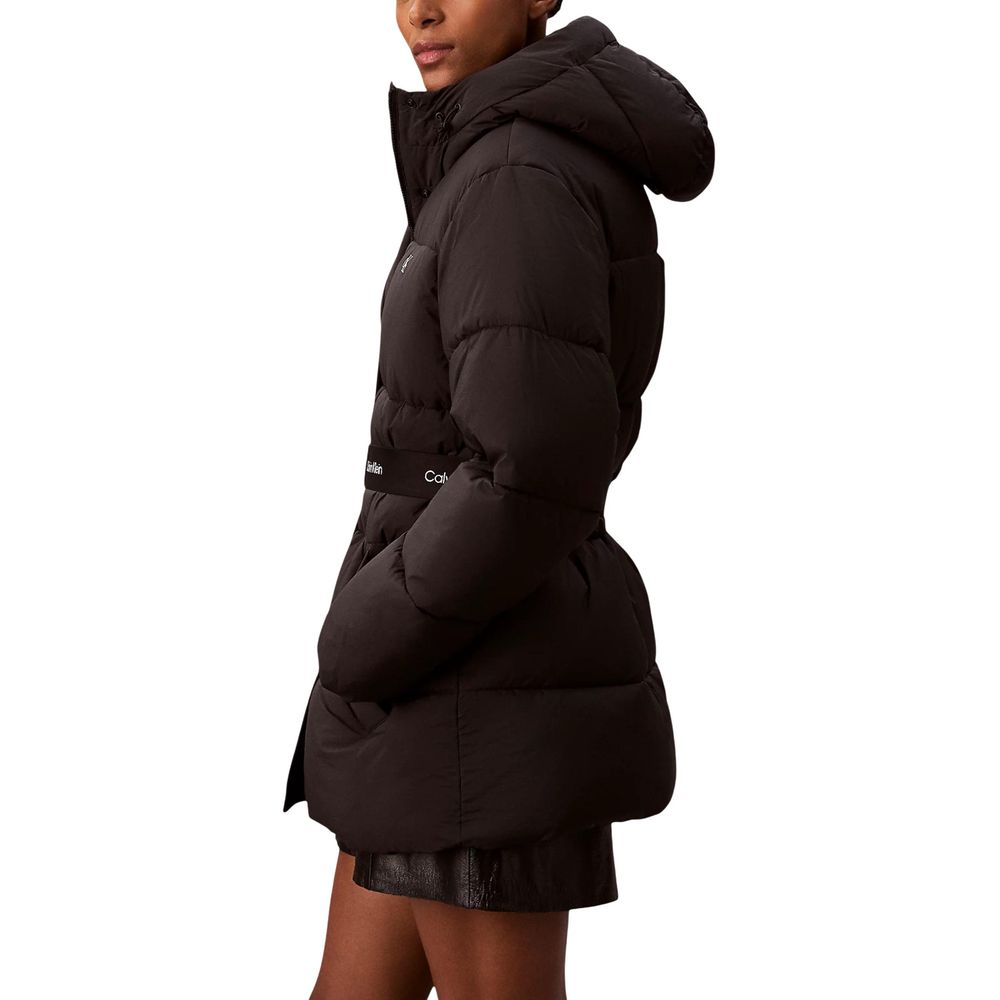 Black Polyamide Coat