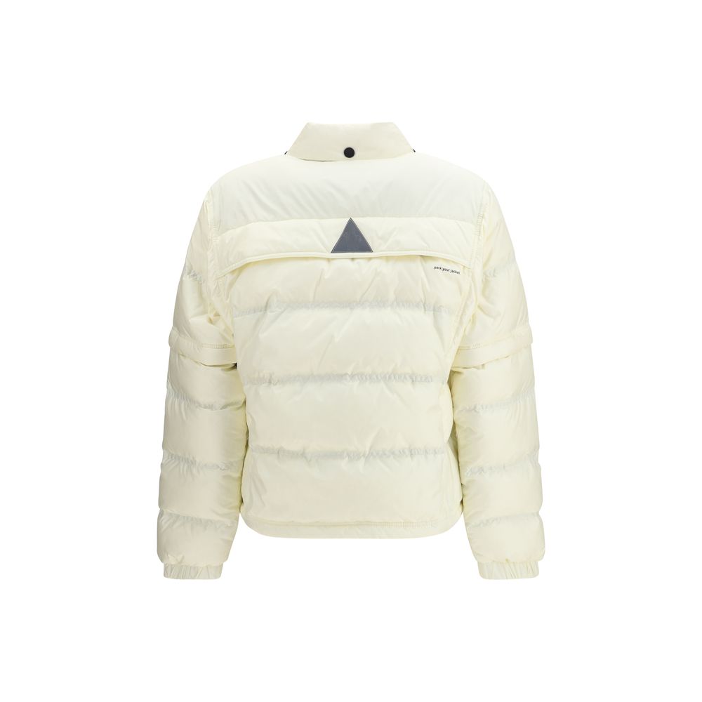 Beige Polyamide Coat