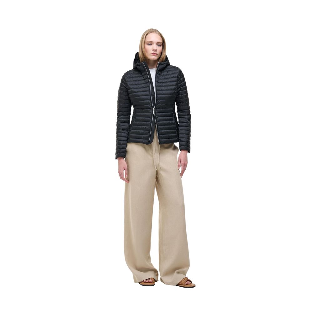 Black Polyamide Coat