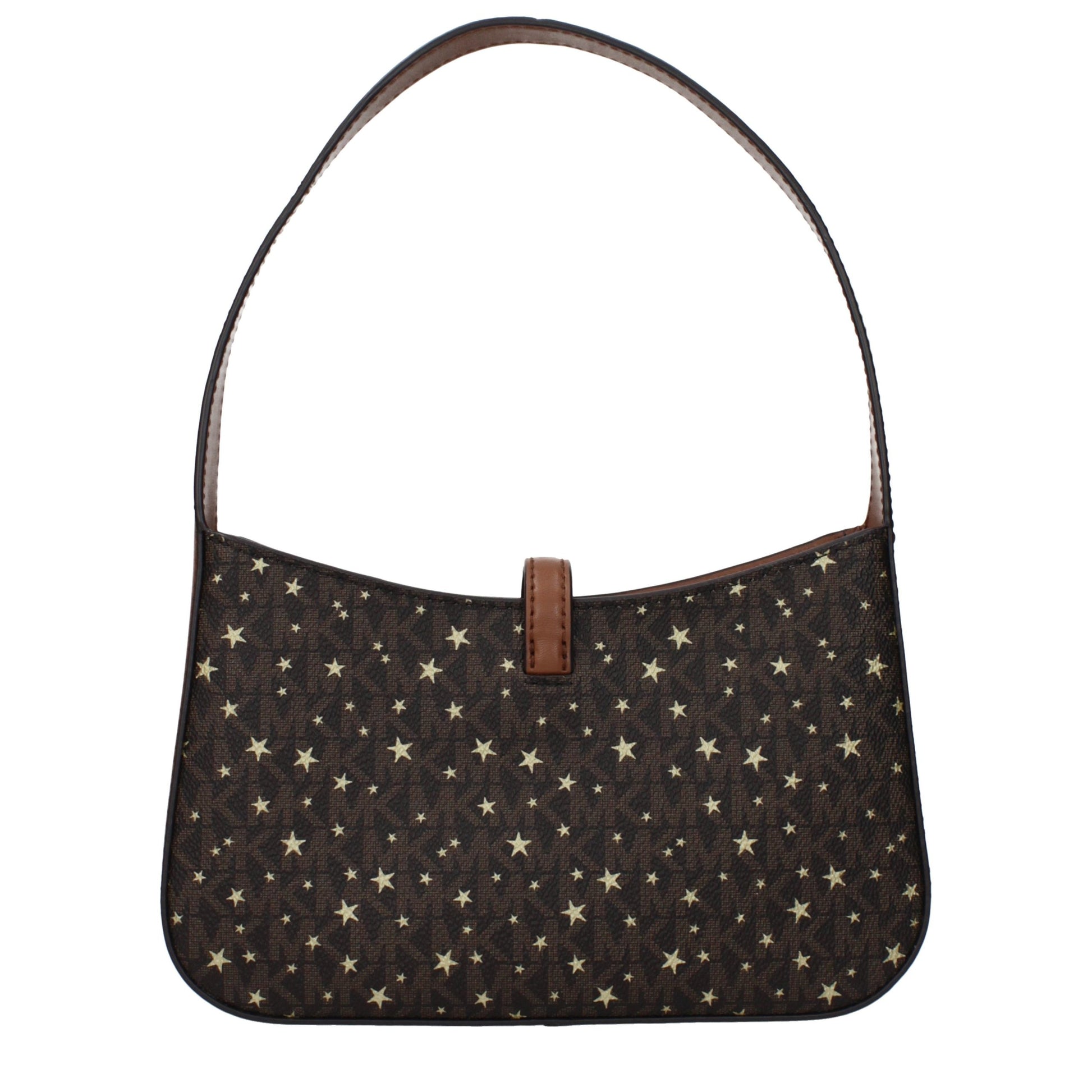 Brown Fabric Handbag