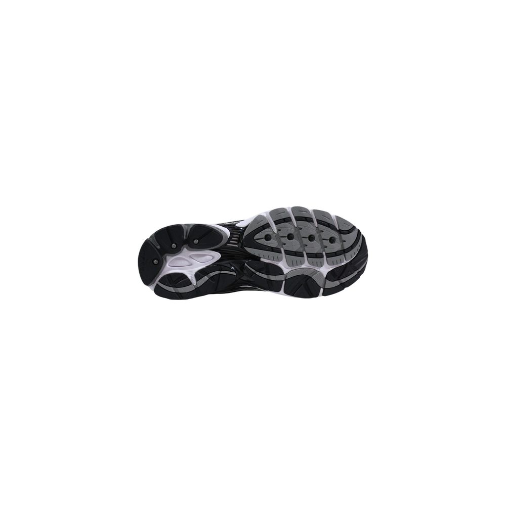 Gray Synthetic Athletic Sneakers