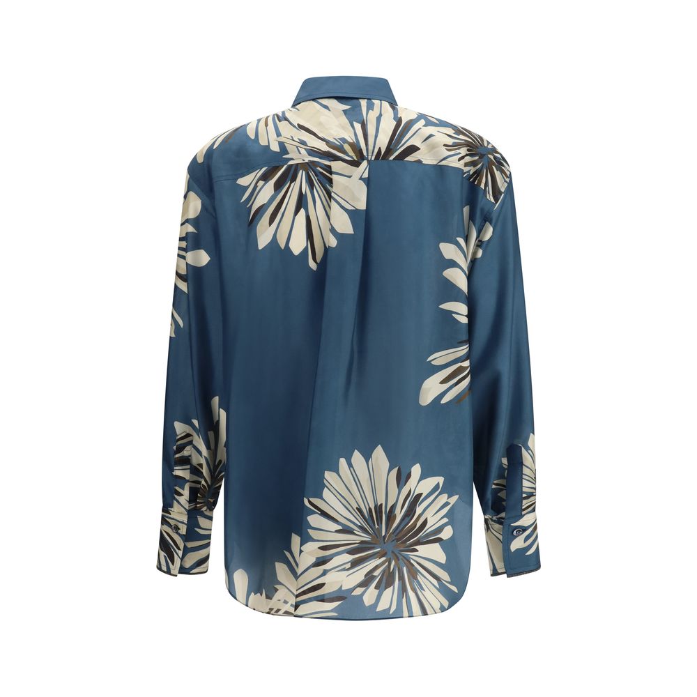 Multicolor Silk Shirt