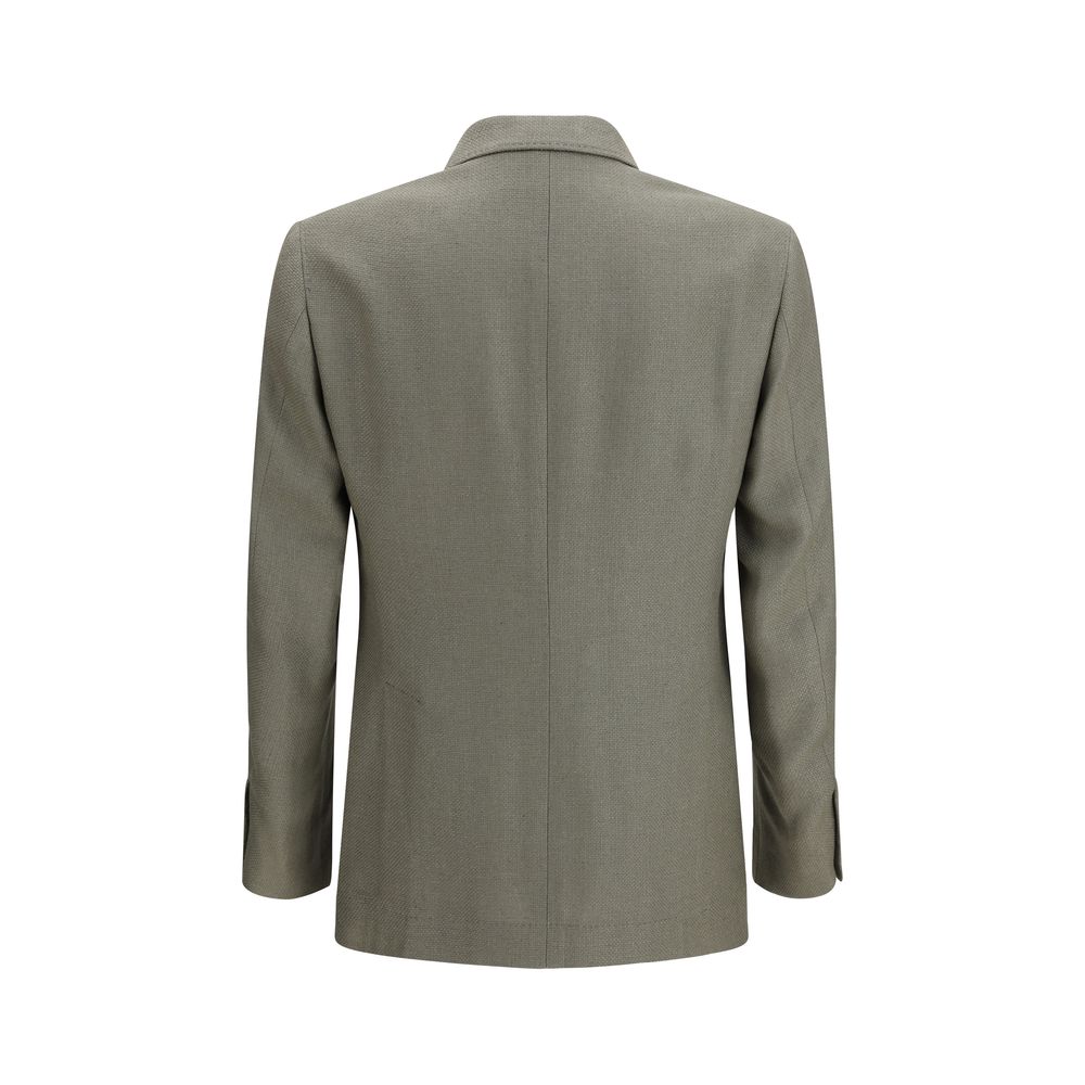 Bicolor Silk Coat