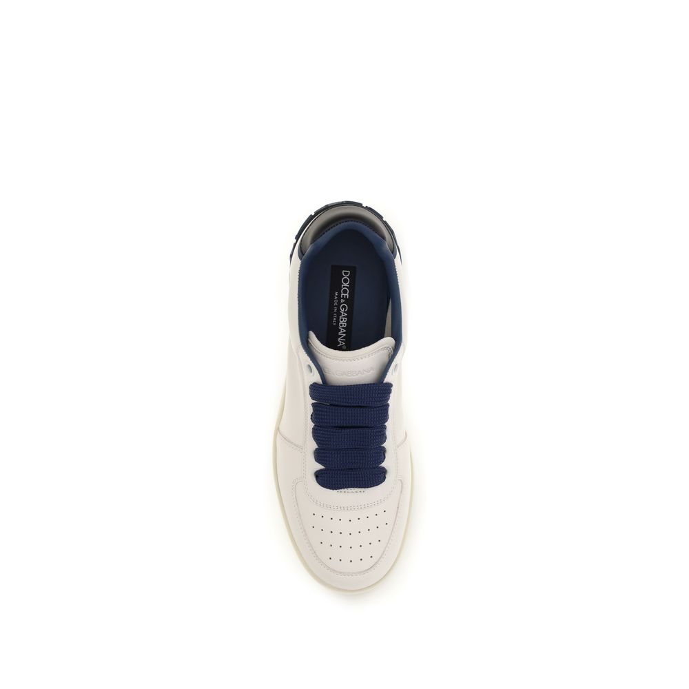 Multicolor Calf Leather Bos Taurus Low Top Sneakers