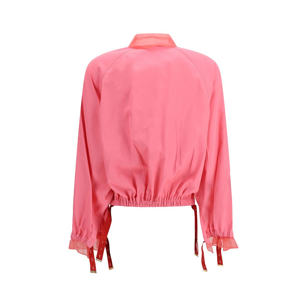 Multicolor Viscose Bomber