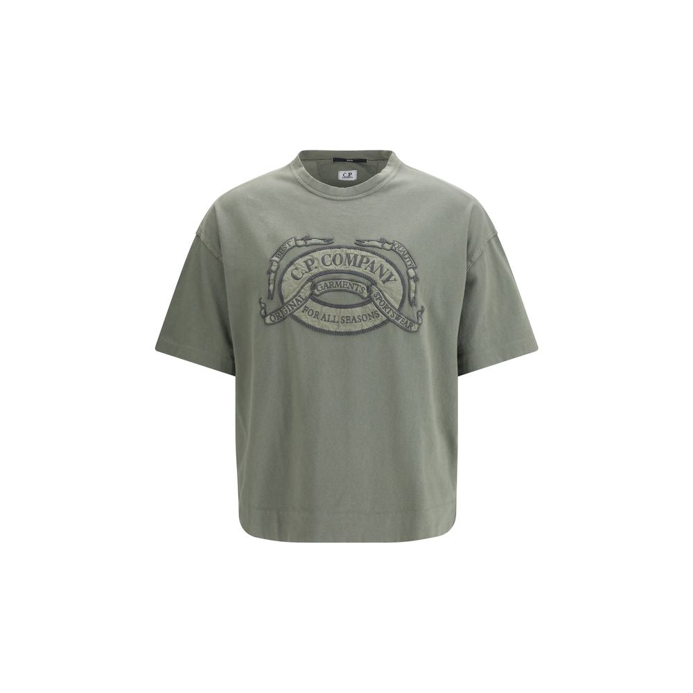 Bicolor Cotton T-Shirt