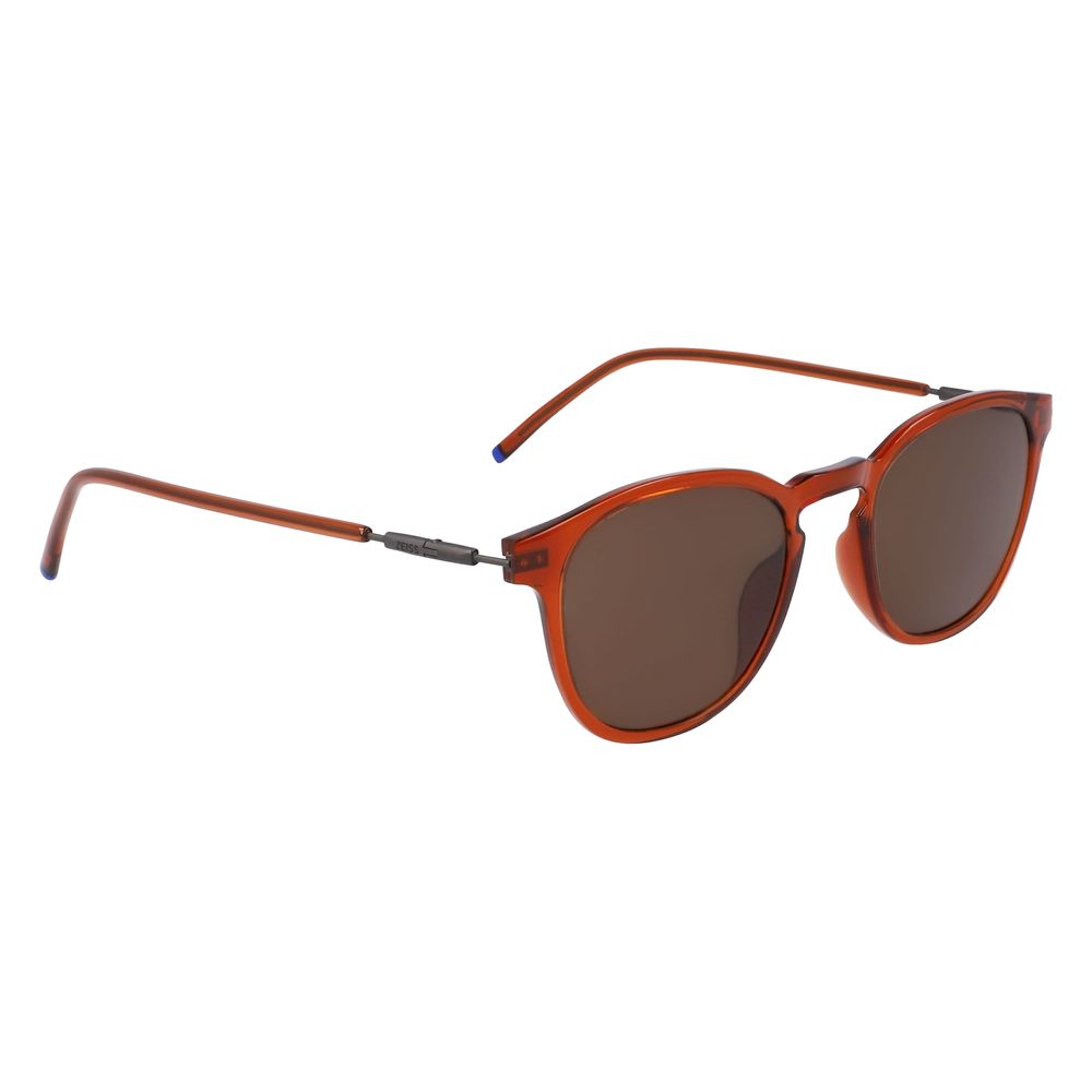 Brown Injected Sunglasses