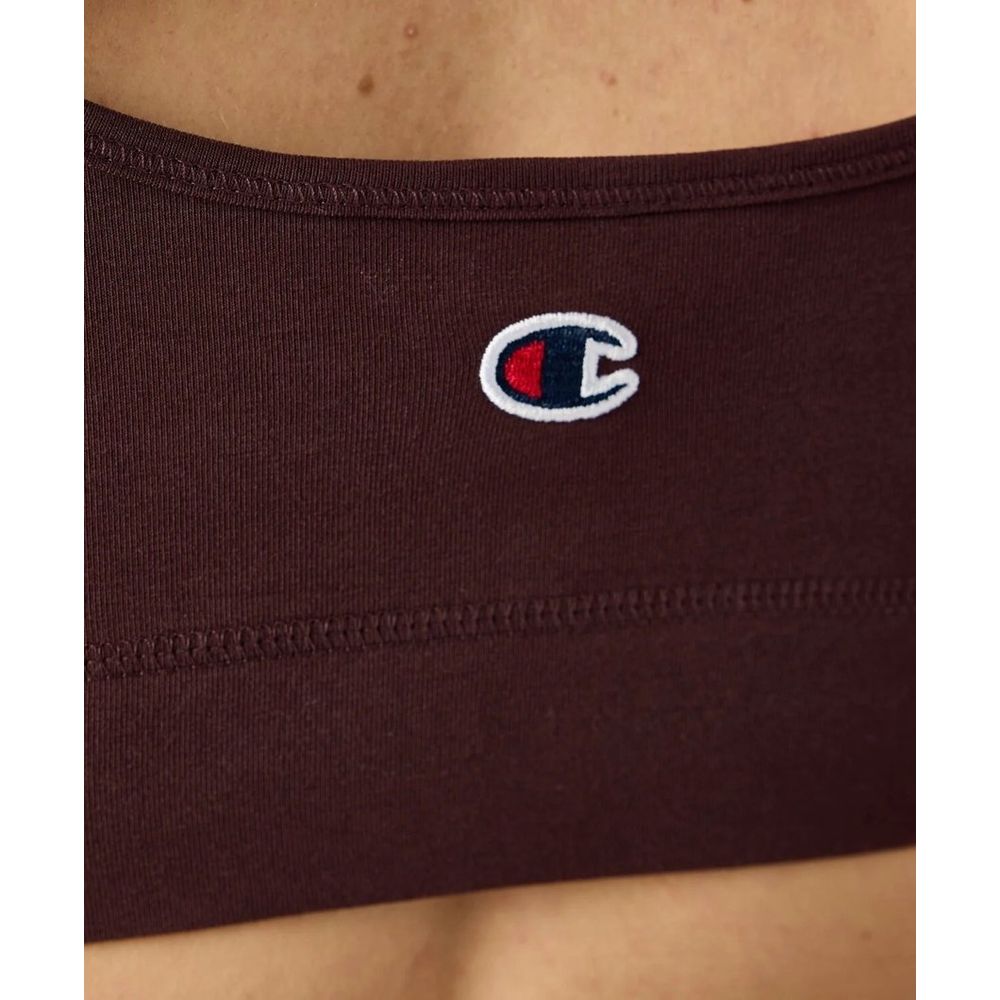 Brown Cotton Bra